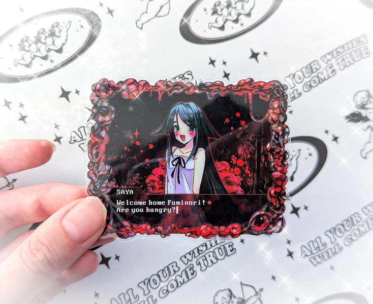 Saya No Uta Vinyl Sticker
