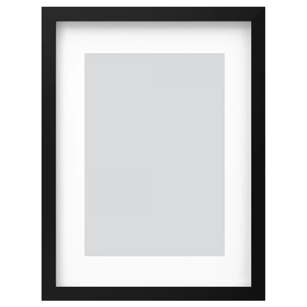 RÖDALM Frame - black 12x16 "