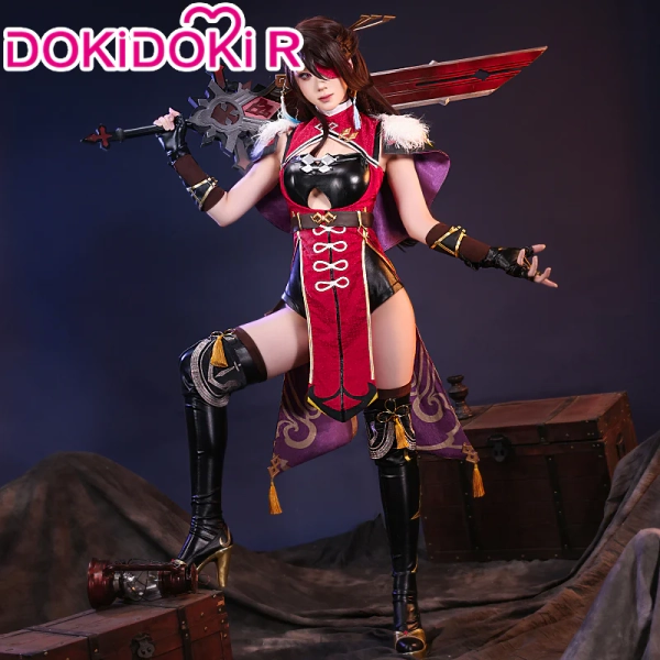 【 Ready For Ship】【Lighting Vision】【Last Batch】DokiDoki-R Game Genshin Impact Cosplay Bei Dou Costume Beidou