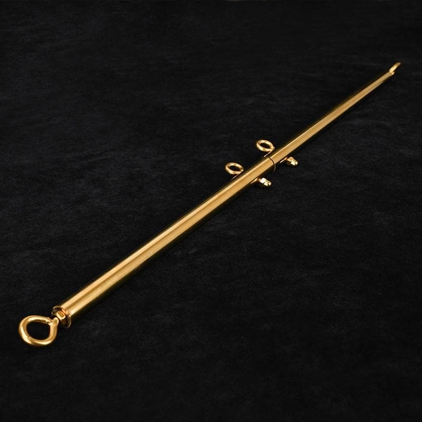 Adjustable 4-Point Stainless Steel Spreader Bar Bondage Restraint Bar BDSM Accessory Durable & Versatile  for Roleplay and Couples
