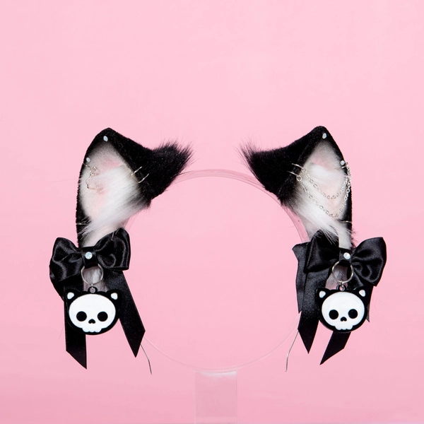 Black Skull Kitten - Moruhiko