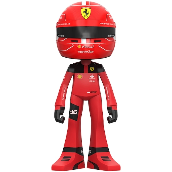 Scuderia Ferrari Mighty Jaxx 2023 Charles LeClerc Collectable Figurine