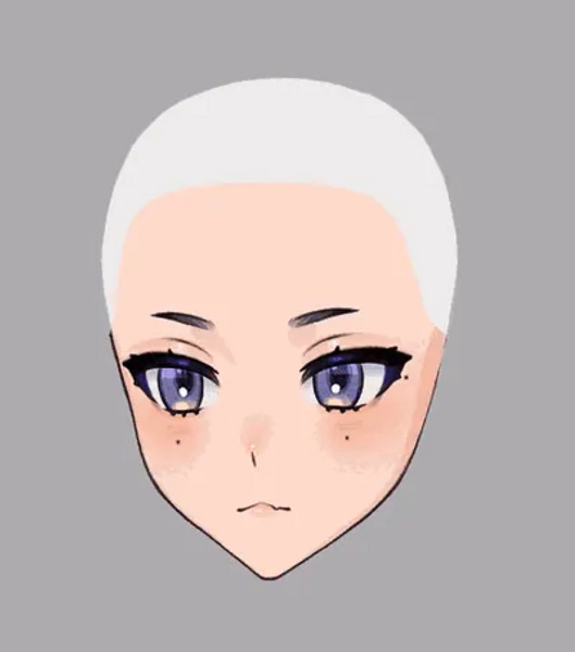 Live2D Head Study File by choeurie (@choeurie)