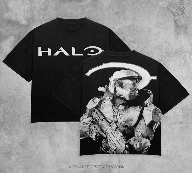 Halo Spartan Supersoldier Tee, Master Chief Vintage T-Shirt, Unisex Premium Tee