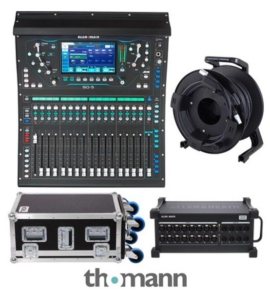 Allen & Heath SQ5, Case, DX168/X Bundle II