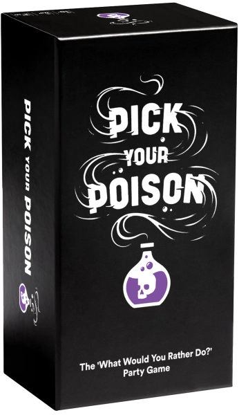 Pick Your Poison Party Game - The “What Would You Rather Do?” Family Card Game