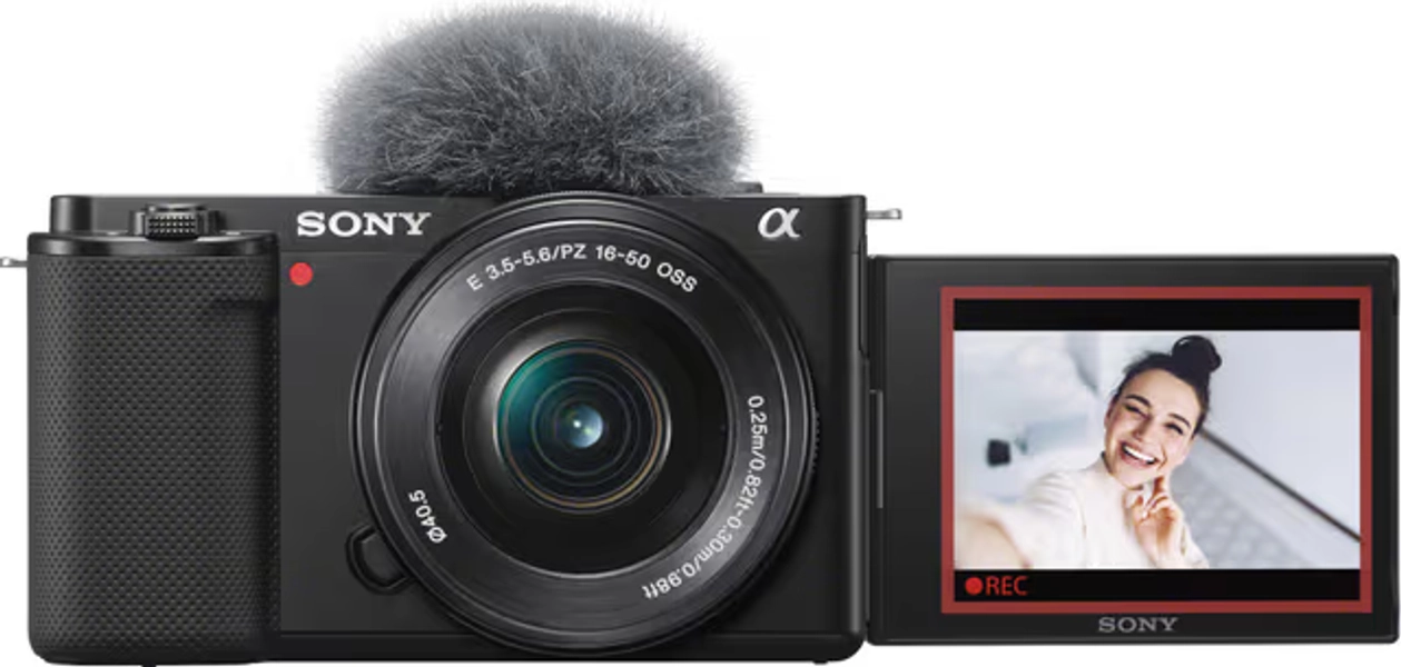 Sony digitaalinen vlog kamera ZV-E10L