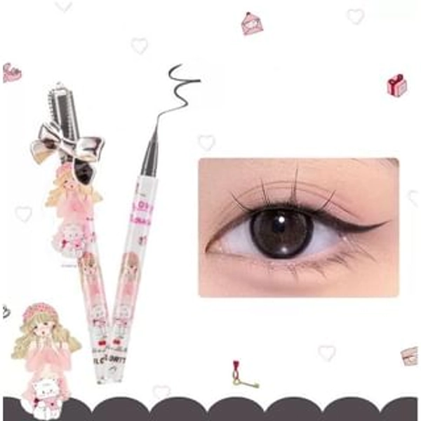 FLORTTE LIQUID EYELINER - 03 Brown