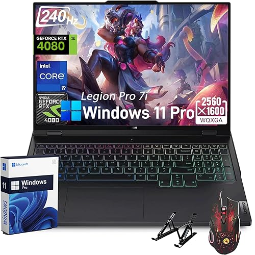 Lenovo Legion Pro 7i Gen 9 16" Laptop, 32GB DDR5 RAM, 1TB SSD | RTX 4080