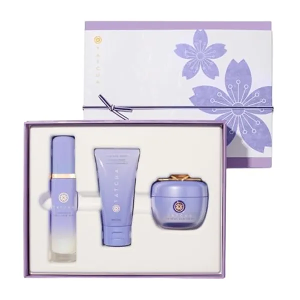 Tatcha Replenishing Care Set | Rice with Wash, Dewy Skin Mist & Dewy Skin Cream ($139 VALUE)