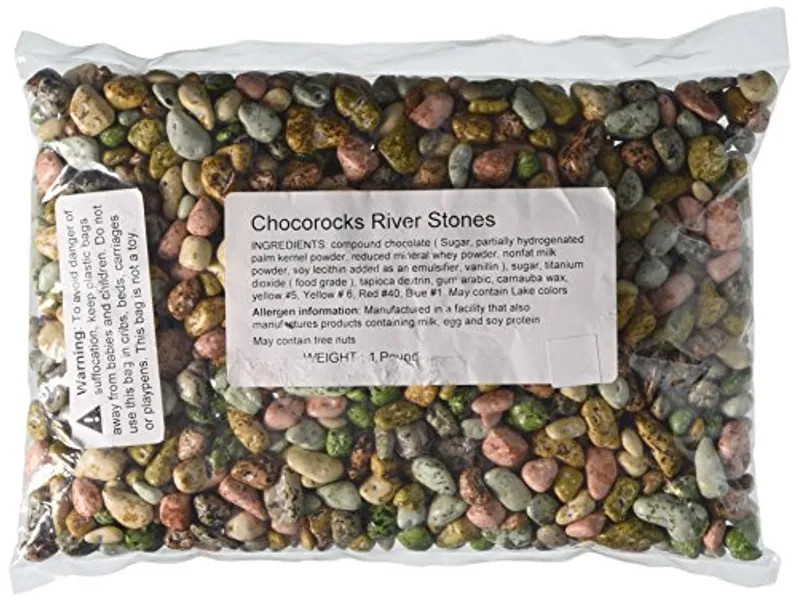 Chocolate River Stones (1lb Bag)