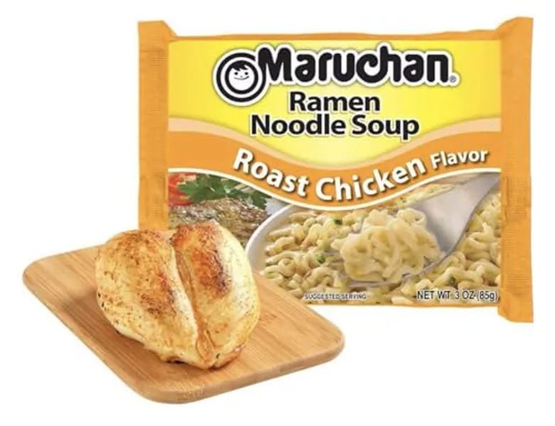 Maruchan Ramen Noodle Soup, Roasted Chicken Flavor, 12 count