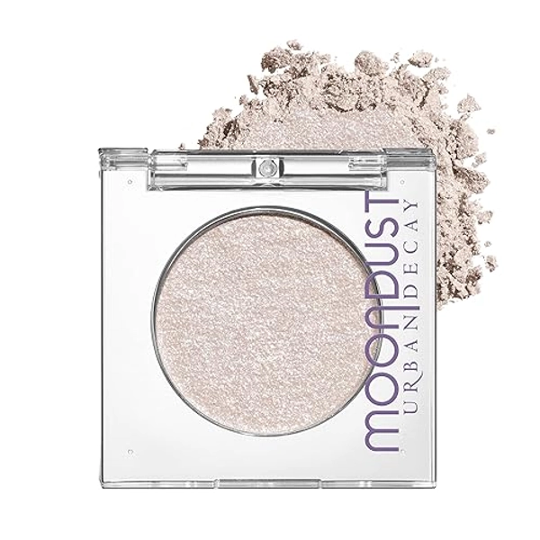 Urban Decay 24/7 Moondust Glitter Eyeshadow Single, Buildable Sparkly Eye Glitter, Long-lasting Shimmer Finish, Reflective Iridescent Eye Shadow Topper, Wet Look Effect, Vegan, Cruelty-free - 0.06 oz