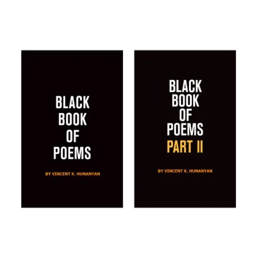Black Book of Poems by Vincent Hunanyan