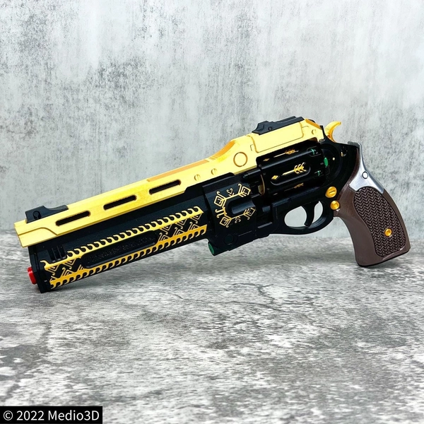 Last Word Hand Cannon Props Cosplay, Larp Props, Post Apocalyptic Larp Weapon, Cyberpunk Prop