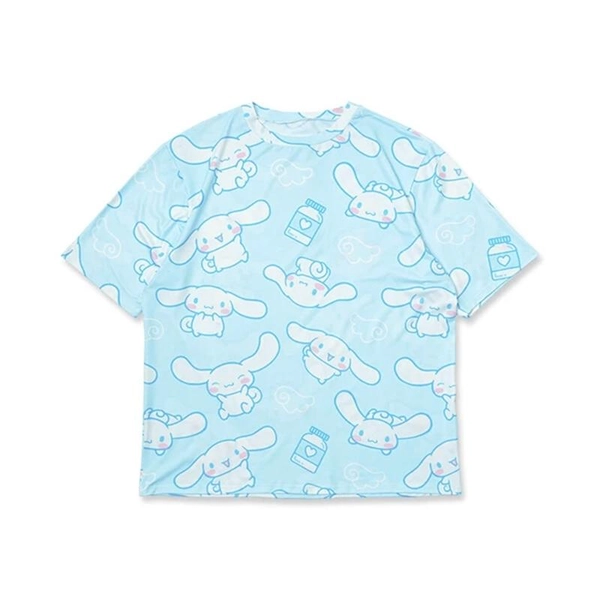 Cinnamoroll Premium T-Shirt Harajuku Style - Cinnamonroll All Over - Neo Tokyo