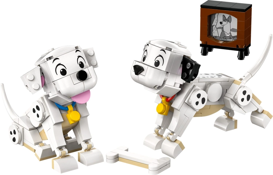 Lucky & Penny 101 Dalmatians Puppies 43271 | Disney™ | Buy online at the Official LEGO® Shop US 