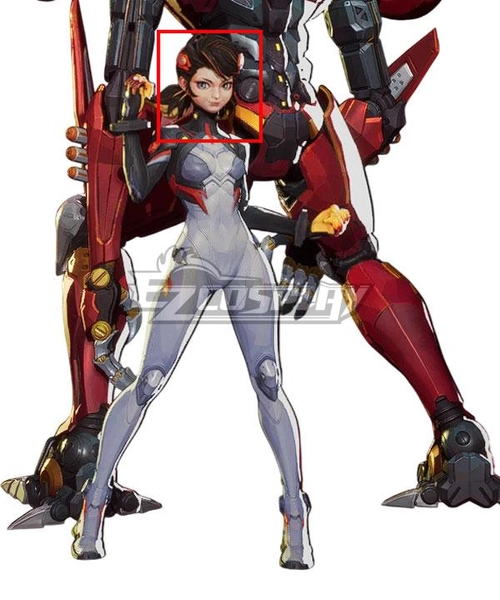 Marvel Rivals Peni Parker Brown Cosplay Wig