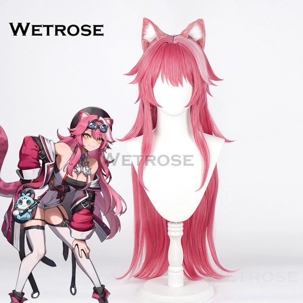 [Wetrose] In Stock Raora Panthera Hololive EN Justice Vtuber Cosplay Wig