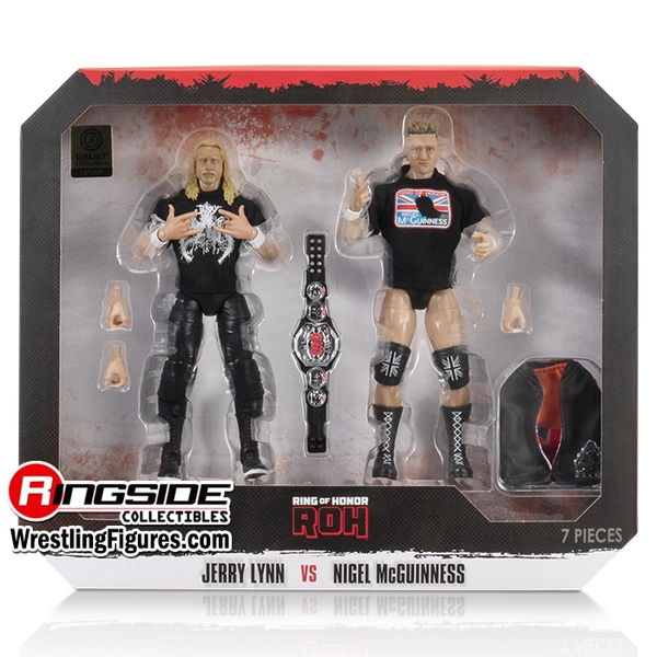 Nigel McGuinness & Jerry Lynn (1 of 4000) 2-Pack - Ring of Honor Vault Exclusive (AEW0622)