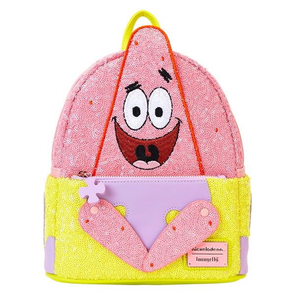 Limited Edition SpongeBob SquarePants Patrick Star Sequin Cosplay Mini Backpack