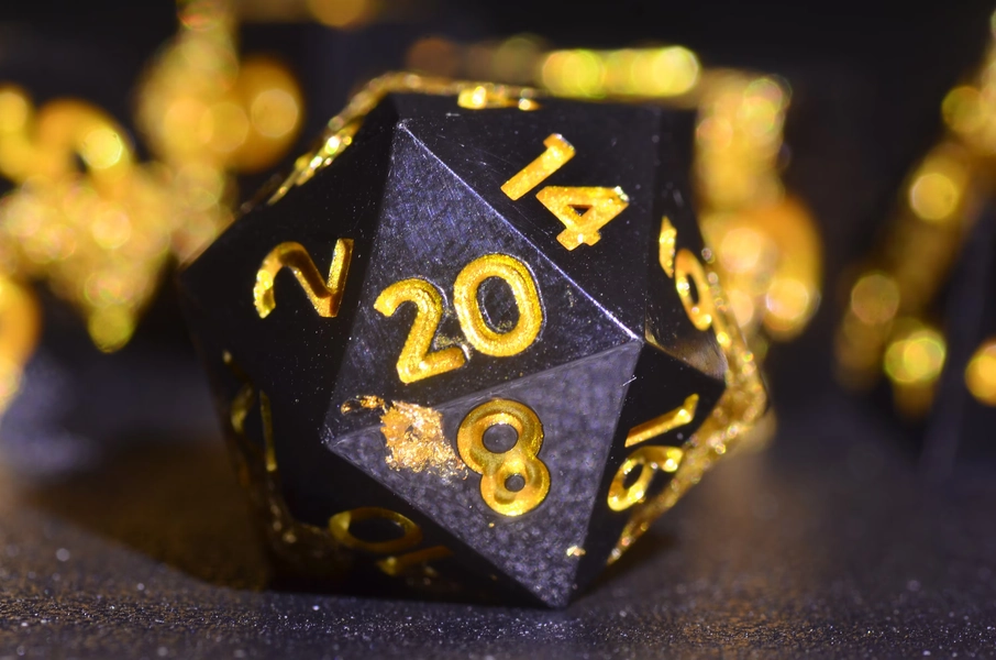 Gold Ore Dice