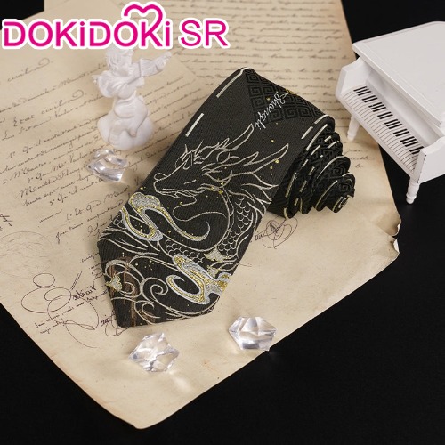 【Xiao/Wanderer Ready For Ship】DokiDoki-SR Game Genshin Impact Zhongli /  Xiao / Wanderer/ Tartaglia/ Kazuha Necktie / Bow tie | Zhongli Necktie-In Stock