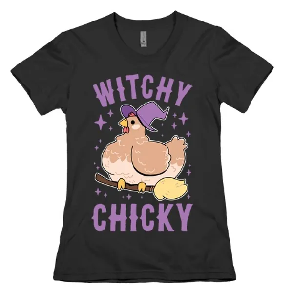 Witchy Chicky T-Shirts | LookHUMAN