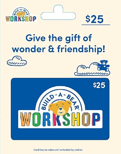 Build-A-Bear Gift Card - 25 - Bear Bucks$