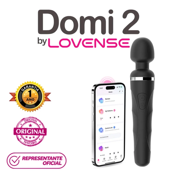 LOVENSE DOMI 2 - Varinha Estimuladora Interativa