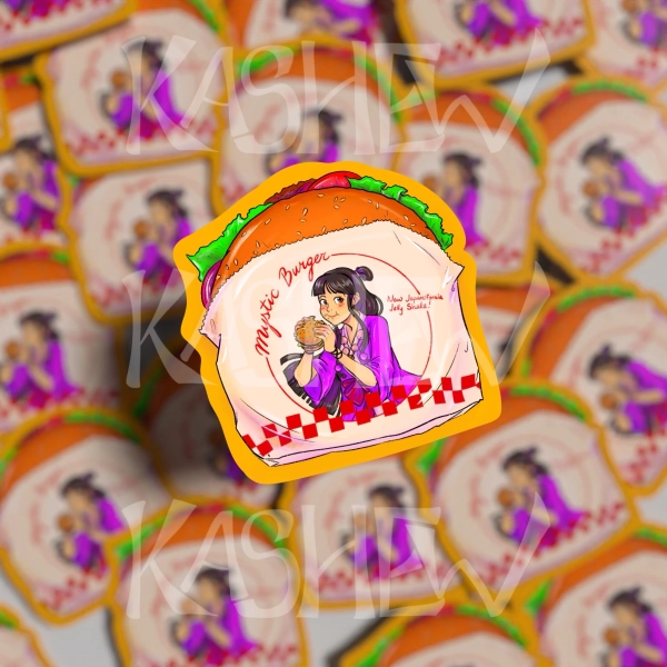 AA Mystic Burgers Sticker