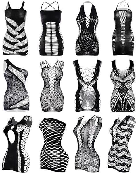 12 piece Fishnet Lingerie