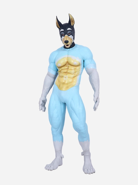 Silicone Bandit Muscle Petsuit Set