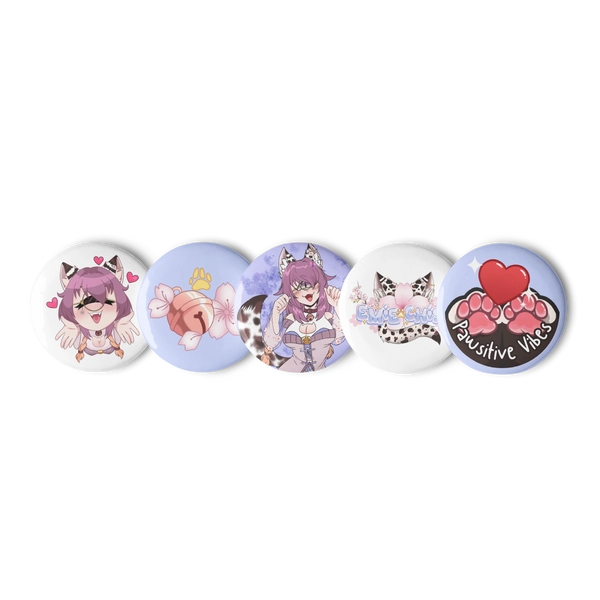 Nekolops Pawsitive Pin Set