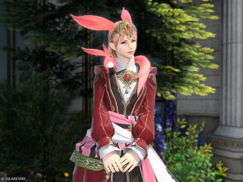 Ruby Carbuncle Attire | FINAL FANTASY XIV Online Store
