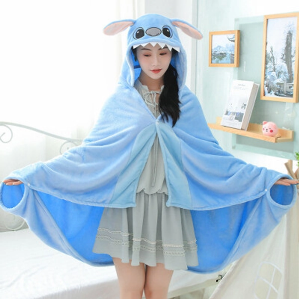 Stitch Hooded Shawl