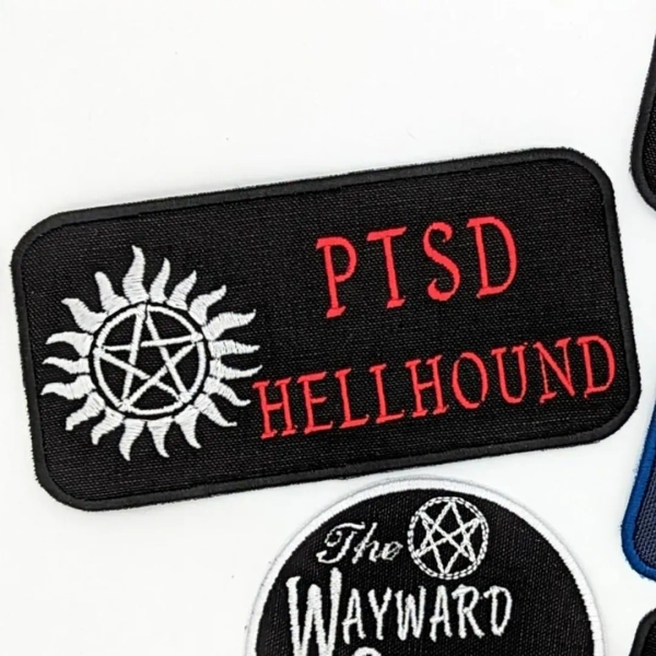 Supernatural Theme Patch for Backpack, Dog Vest and Gear or Anything of Your Choice on Hook and Loop, Sew on or Iron On - Etsy