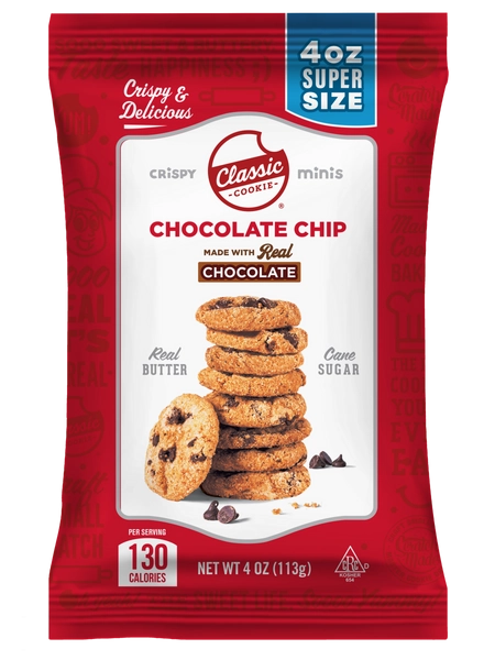 Chocolate Chip Minis (6 - 4oz Bags)