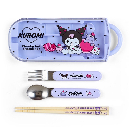 Kuromi Everyday Utensil Set Trio
