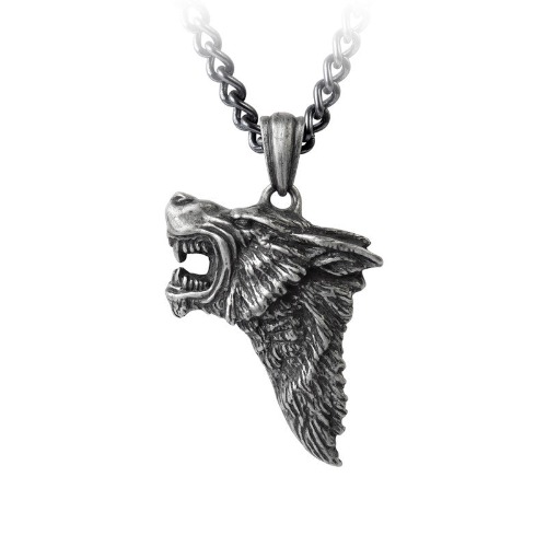 Dark Wolf Necklace by Alchemy Gothic