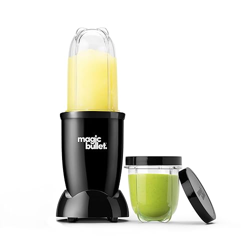 magic bullet Blender, Small, Black, 7 Piece Set - 7 piece - black