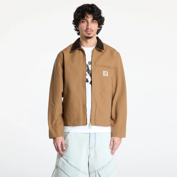 Bundy Carhartt WIP Detroit Jacket UNISEX Hamilton Brown/ Tobacco Rinsed | Footshop