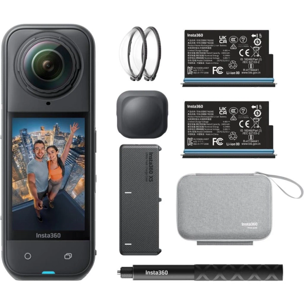 Insta360 X5 8K 360 Action Camera Essentials Bundle