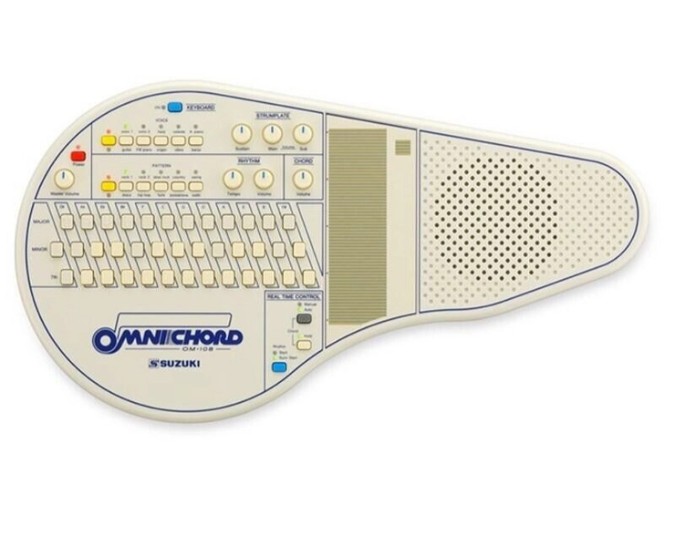 SUZUKI Omnichord OM-108 Auto Bass Akkord Synthesizer