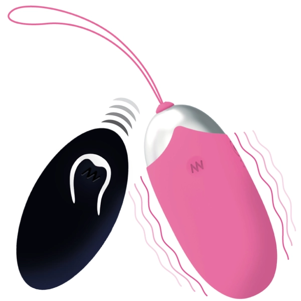 INTENSE FLIPPY II  VIBRATING EGG WITH REMOTE CONTROL PINK