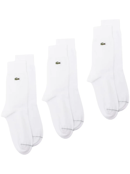 logo-embroidered socks (pack of three) | 43-46