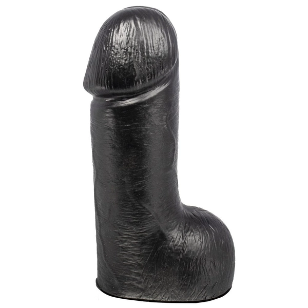 The Goliath Monster Black Ballsy Dildo - 11.5 Inch