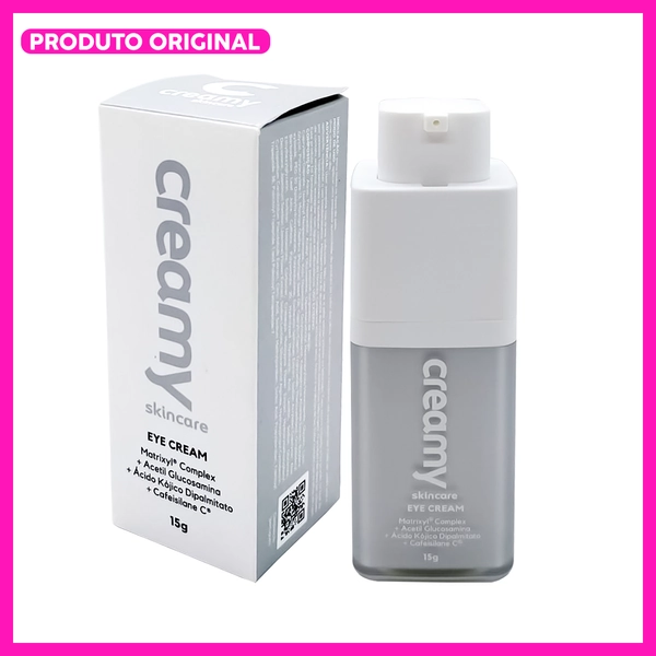 Creamy Eye Cream Creme Para Ărea dos Olhos 15g (Suaviza Linhas e Rugas, Firmeza e Redução de flacidez)