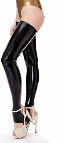 Toeless Basic Latex Stockings - Savage Wear
