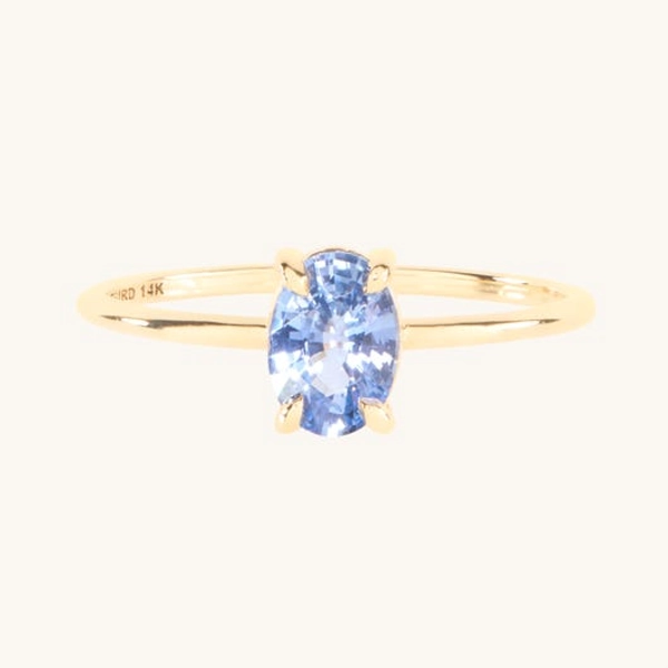 Ballet Society Sapphire Ring, Oval